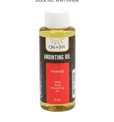 Hyssop Anointing Oil, 2 Ounce