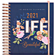 Life Is Beautiful Spiral Bound Planner 2021