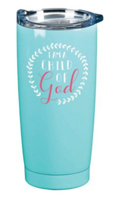 I AM A Child of God Stainless Steel Tumbler