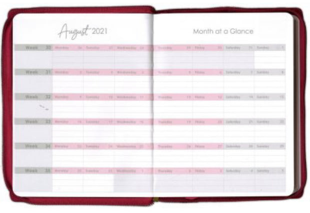 Blessed Is The One Who Trusts In The Lord 2022 18 Month Planner, Large