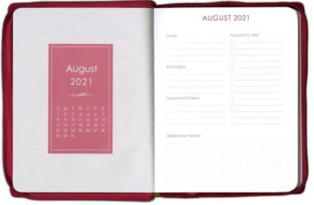 Blessed Is The One Who Trusts In The Lord 2022 18 Month Planner, Large