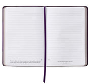 BE STRONG AND COURAGEOUS CLASSIC JOURNAL, PURPLE