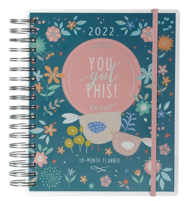 You Got This 2022 Wirebound 18-Month Planner