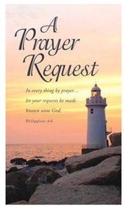 A Prayer Request, Lighthouse, 50 Pew Cards