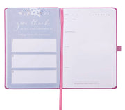 Faux Leather Undated Strauss Planner, Pink