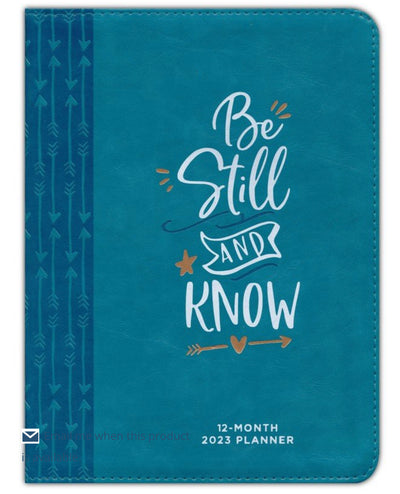 Be Still and Know - 2023 Planner, (imitation leather)