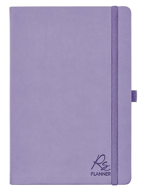 Faux Leather Undated Strauss Planner, Purple