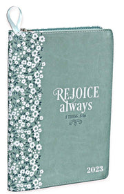 Rejoice Always, 2023 Executive Zippered Planner