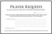 Prayer Request Cards, 50