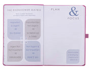 Faux Leather Undated Strauss Planner, Pink