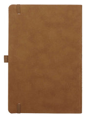 Faux Leather Undated Baxter Planner, Brown