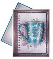 Faith & Journal Gift Mug Set