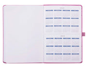 Faux Leather Undated Strauss Planner, Pink