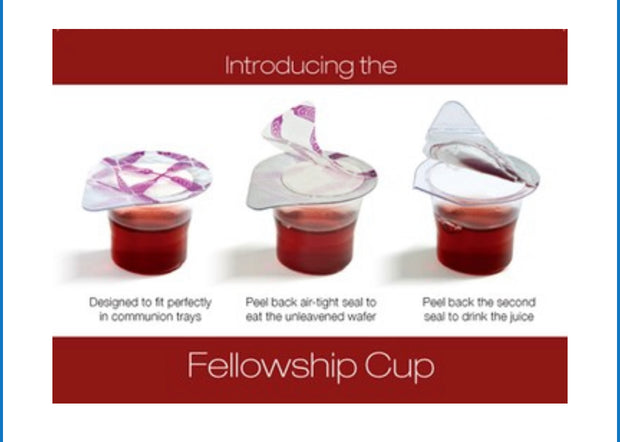 Fellowship Cup Prefilled Communion Cups, Box of 500