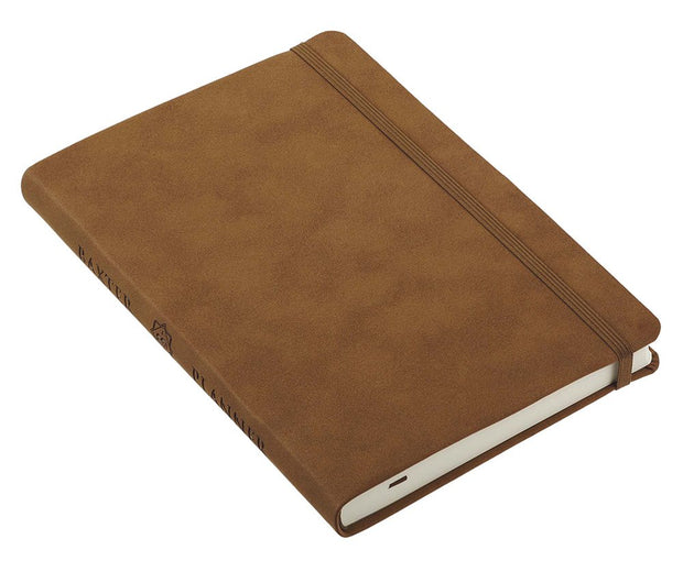 Faux Leather Undated Baxter Planner, Brown