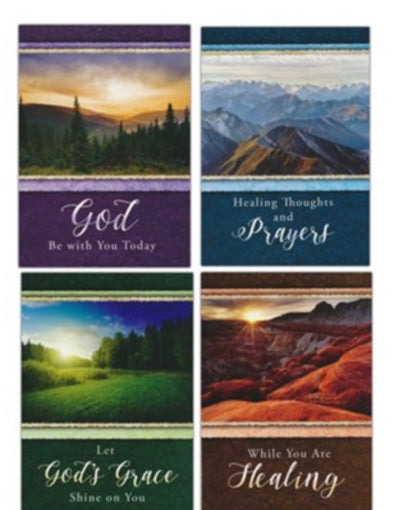 Glory and Majesty (KJV) Get Well Cards, Box of 12