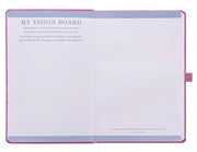 Faux Leather Undated Strauss Planner, Pink