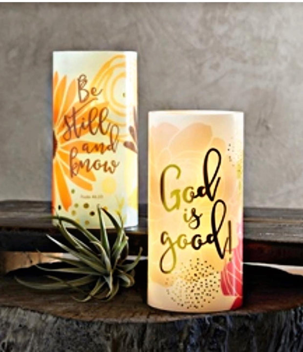 God is Good LED Candles