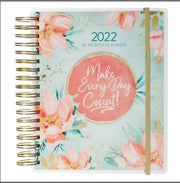 Make Every Day Count 2022 Wirebound 18-Month Planner