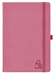 Faux Leather Undated Strauss Planner, Pink